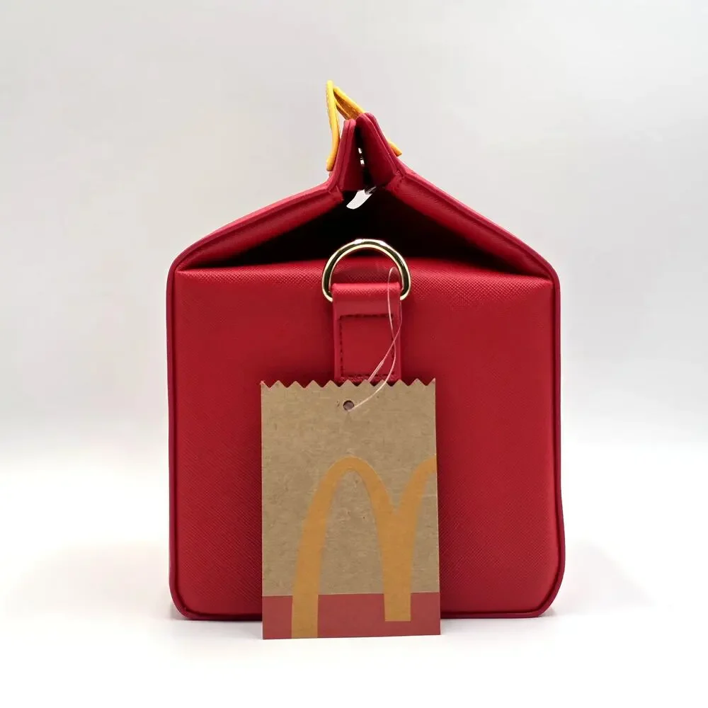 McDonald's Happy Meal Box Figural Crossbody Bag New